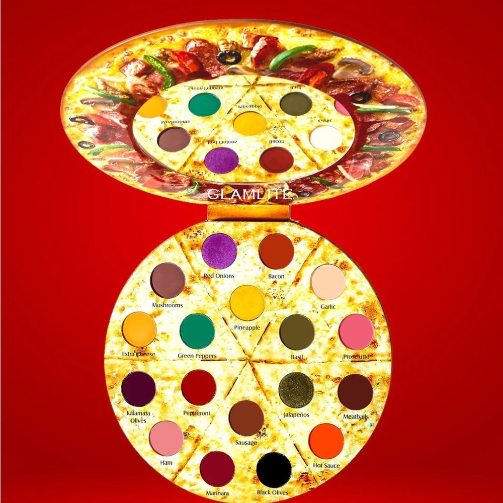 Glamlite Pizza Palette Eyeshadow